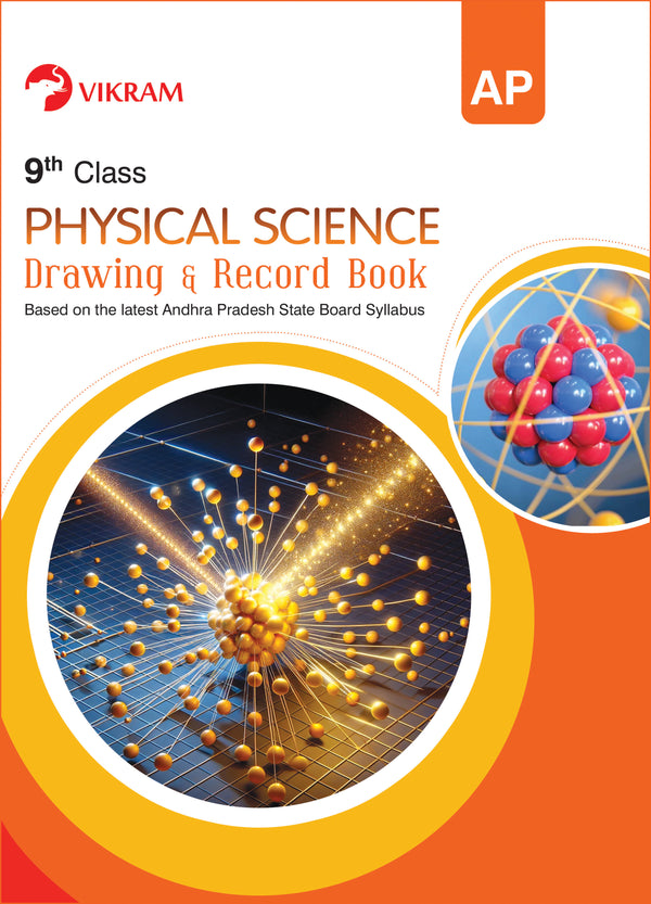 9th Class PHYSICAL SCIENCE - Drawing and Record Book (English Medium)