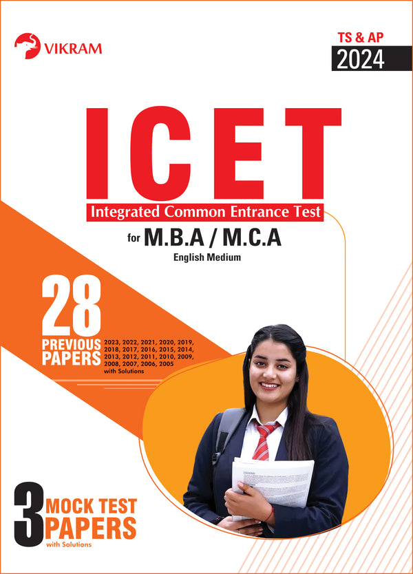 ICET ( INTEGRATED COMMON ENTRANCE TEST ) ENTRANCE EXAMINATION BOOK