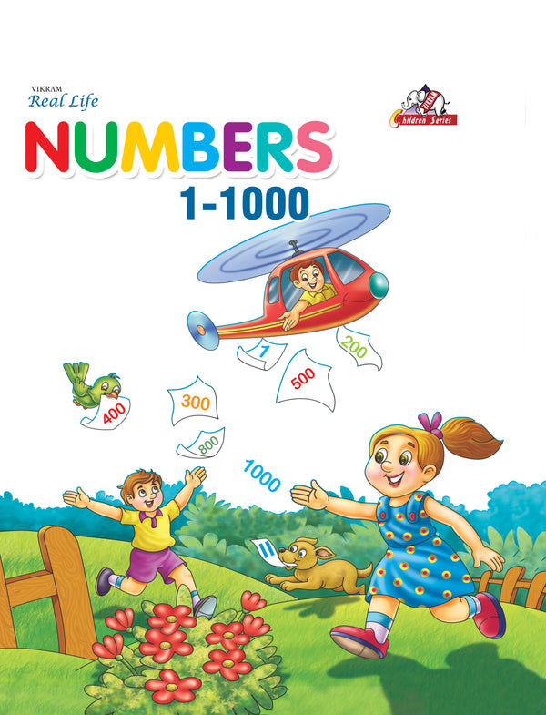 Real Life Numbers 1 - 1000 - Vikram Books