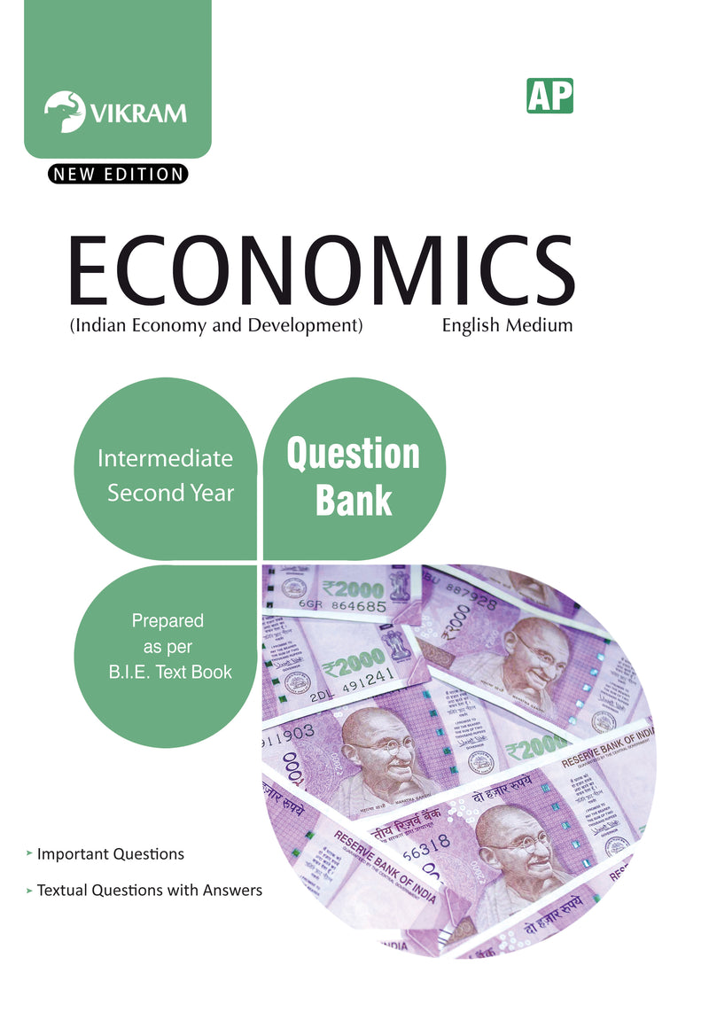 Intermediate  Second Year - Combo Offer - Question Banks Set - M.E.C. (E.M)  (languages : Sanskrit (EM), English) Andhra Pradesh - Vikram Books