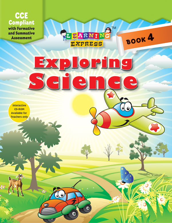 Learning Express EXPLORING SCIENCE Text Book - 4 - Vikram Books
