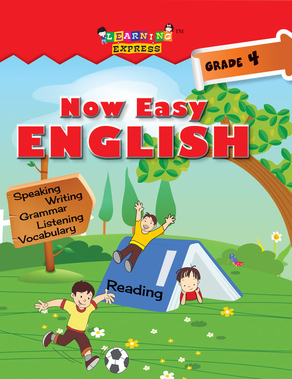 Vikram - Learning Express - NOW EASY ENGLISH Text Book - Grade - 4 - Vikram Books