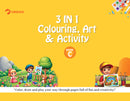 3 in 1 Colouring, Art & Activity - Book C
