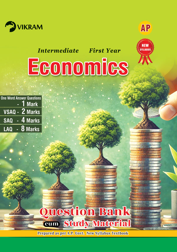 Intermediate  First Year  ECONOMICS (EM) Question Bank (Andhra Pradesh)