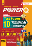 Inermediate - First Year - POWER Q - ENGLISH - Test Papers with Question Bank - Andhra Pradesh