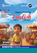 Degree   First Year  -  English  - Semester - I Guide - Common for all Universities in Andhra Pradesh