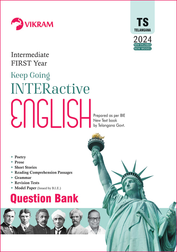 Intermediate First Year - ENGLISH Question Bank (Telangana)