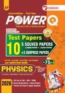 Inermediate - First Year - POWER Q - PHYSICS - Test Papers with Question Bank - Andhra Pradesh