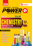 Intermeidate - 2 Year - POWER Q - Chemistry (EM) AP & TG Question Bank with Test Papers