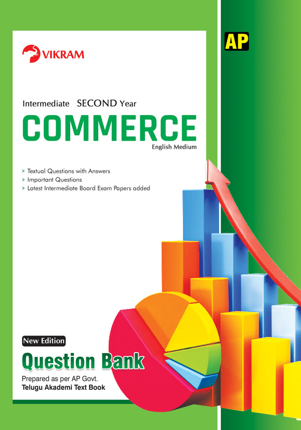 Intermediate  Second Year COMMERCE (EM) Question Bank - Andhra Pradesh