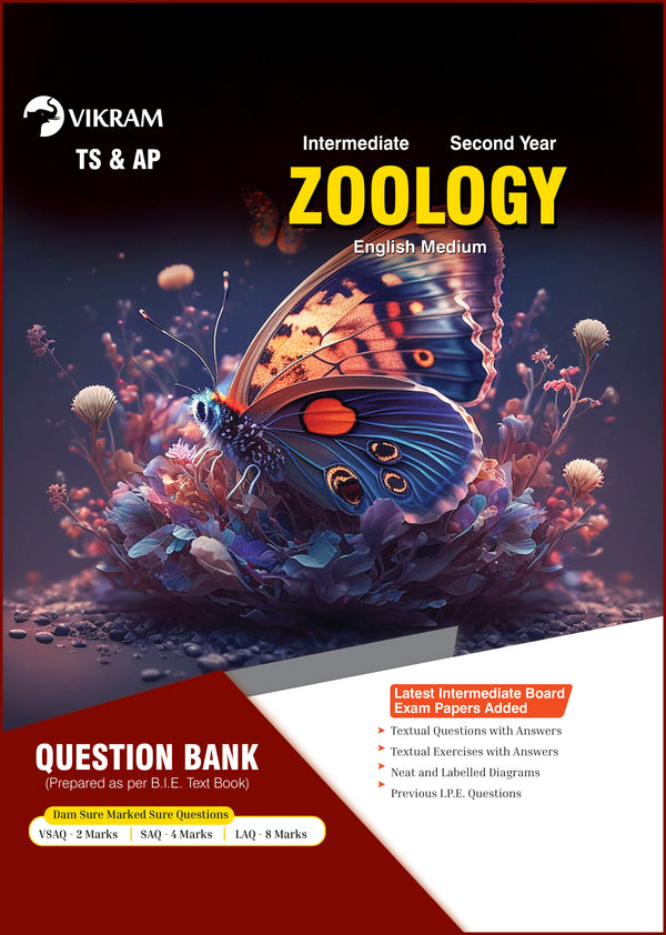 Intermediate Second Year Zoology Question Bank (Andhra Pradesh & Telangana)
