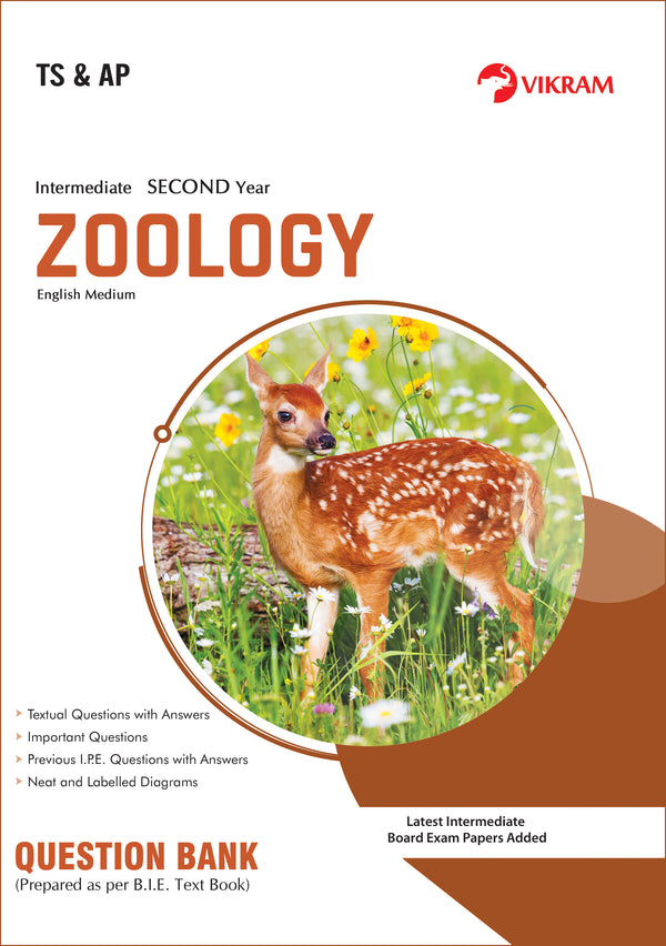 Intermediate Second Year Zoology Question Bank (Andhra Pradesh & Telangana)