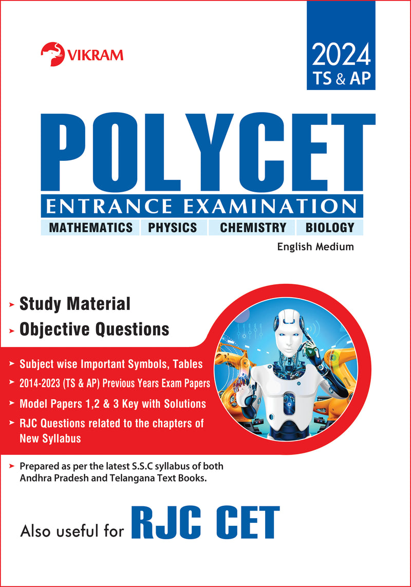 Polytechnic Entrance Examination Book (EM) Telangana & Andhra Pradesh