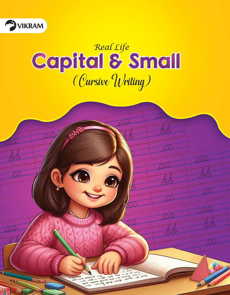 real-life-capital-small-cursive-writing-book-vikram-books