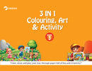 3 in 1 Colouring, Art & Activity - Book - 3