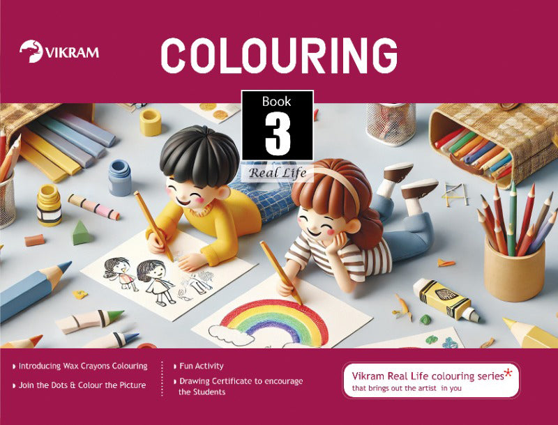 Real Life Colouring Book - 3