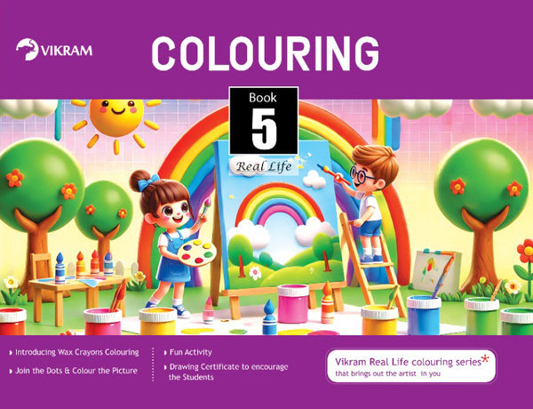 Real Life Colouring Book - 5