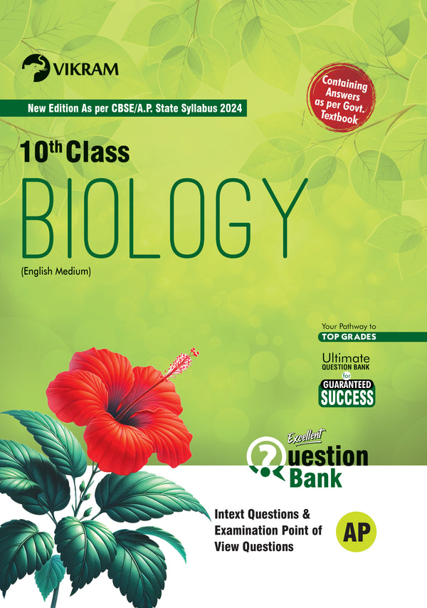 X Class - Biology (English Medium) - Question Bank - Andhra Pradesh