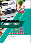 Intermediate  Second Year COMMERCE (EM) Question Bank - Andhra Pradesh