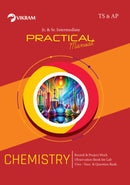 Intermediate Chemistry Practical Manual — Jr. & Sr. Intermediate (TS & AP) | Lab Records, Project Work, Viva Voce & Question Bank from Vikram Books