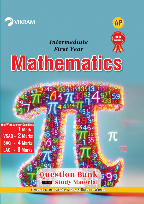 Intermediate - Mathematics (English Medium) Question Bank and Study Material - Andhra Pradesh