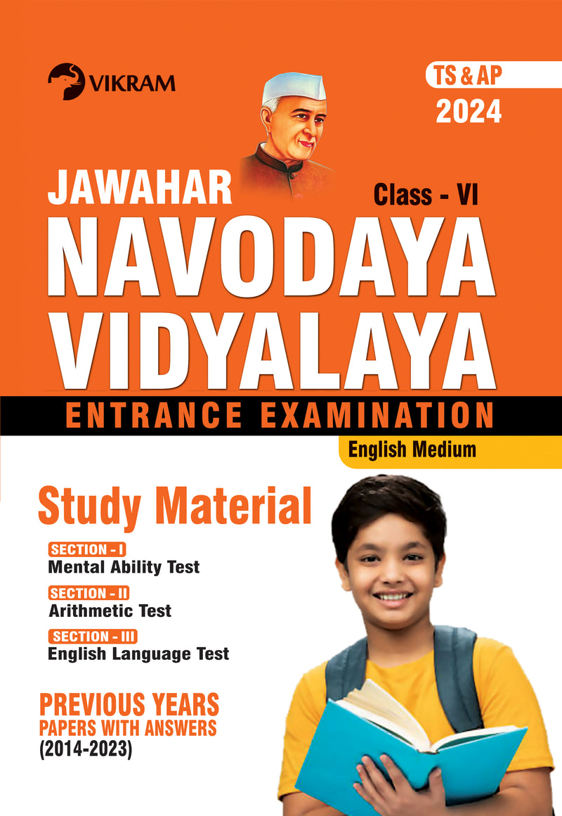 Class VI - Jawahar Navodaya Vidyalaya Entrance Examination (EM)