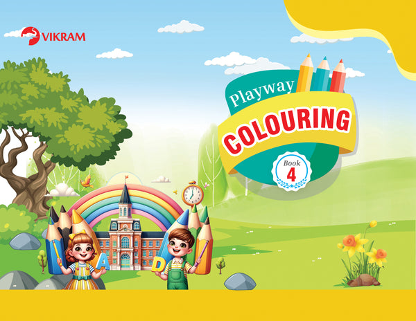 Vikram - Playway Colouring Book - 4
