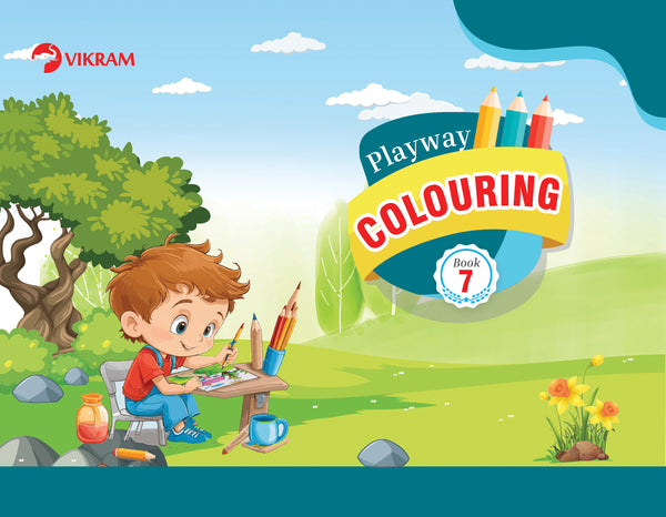 Vikram - Playway Colouring Book - 7