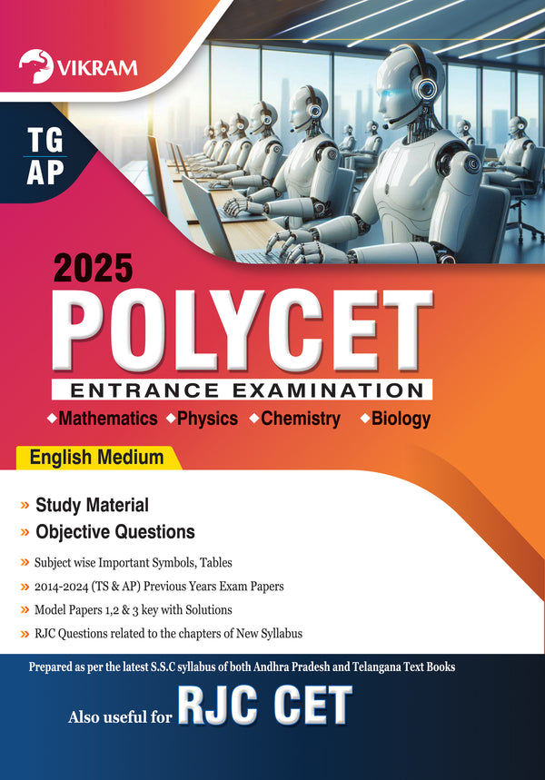 Polytechnic Entrance Examination Book (EM) Telangana & Andhra Pradesh