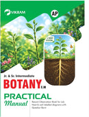 Intermediate  Jr  &  Sr BOTANY Practical Manual(English Medium)- AP