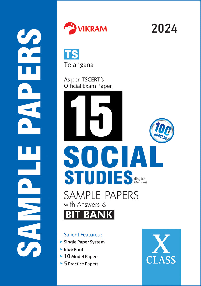 X Class SOCIAL STUDIES (EM) Sample Model Papers (Telangana)