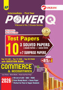 Intermediate - First Year - POWER Q - Commerce &  Accountancy  - Test Papers with Question Bank Book- Andhra Pradesh