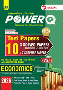 Intermediate - First Year - POWER Q - Economics  - Test Papers with Question Bank Book- Andhra Pradesh