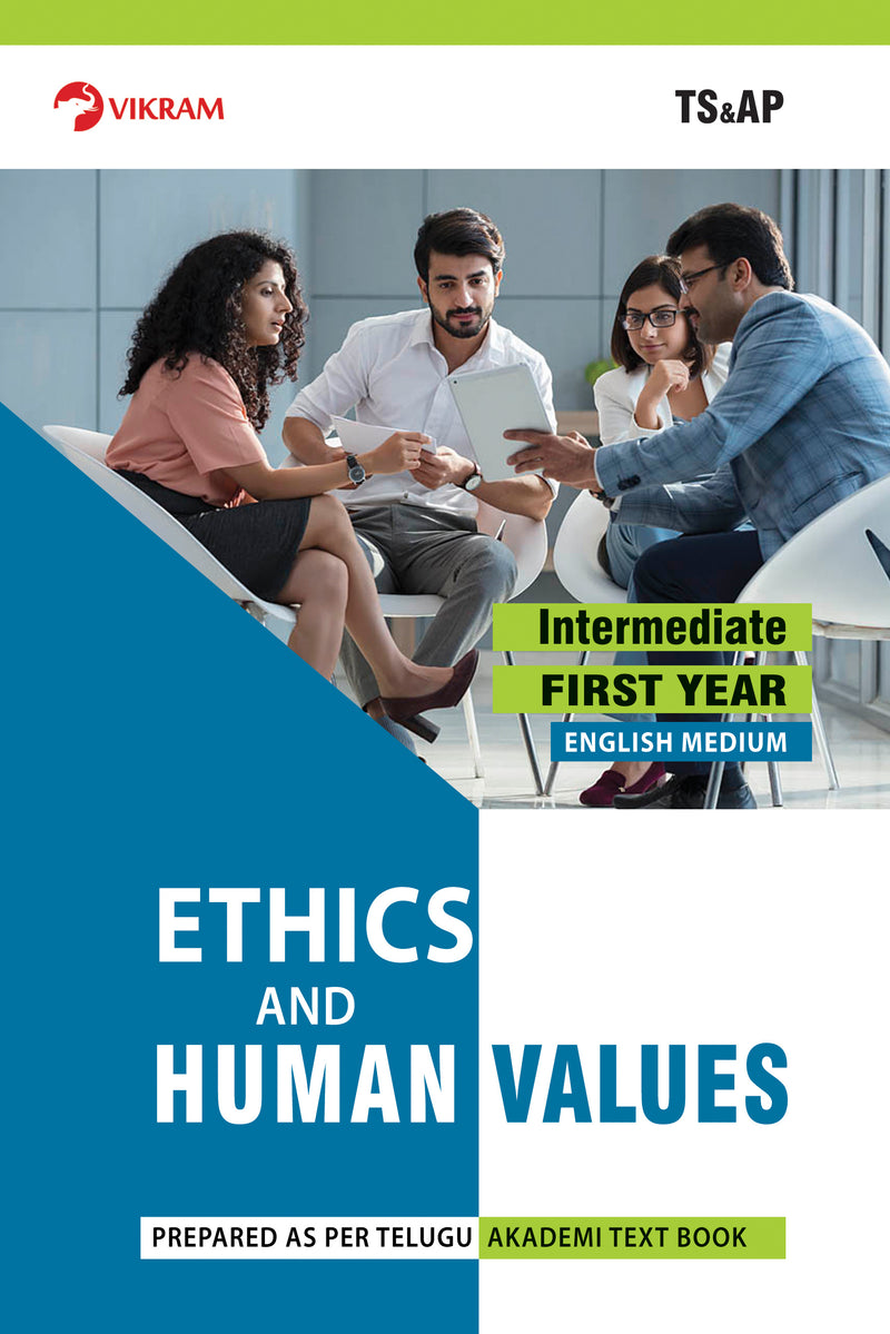 Intermediate   First Year  ETHICS & HUMAN VALUES (EM) - Vikram Books