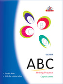 Vikram ABC (Capital Letters) Writing Practice Book - Vikram Books
