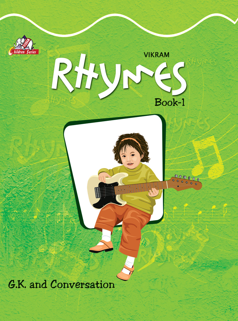 Vikram - RHYMES Book - 1 with GK - Vikram Books
