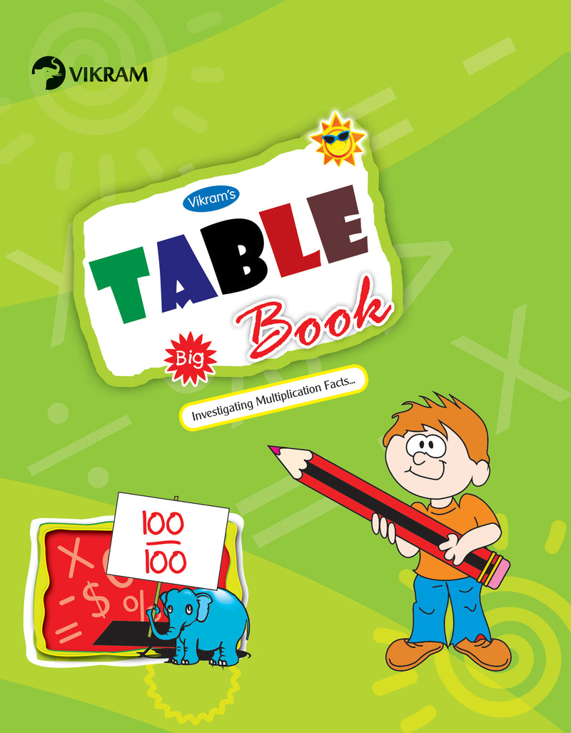 Vikram Table Book (Big) - Vikram Books