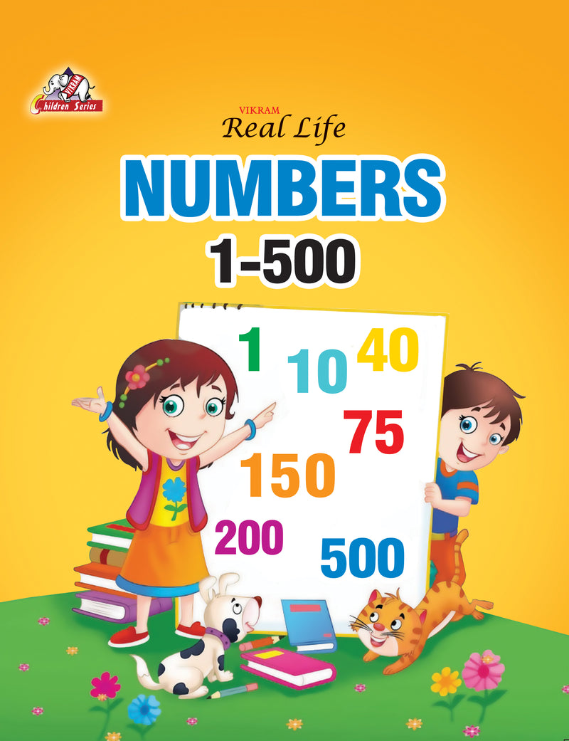 Real Life Numbers 1 - 500 - Vikram Books