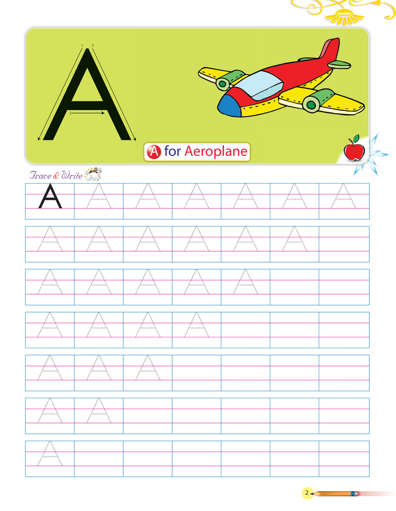 Real Life ABC Capital (Alphabet Writing Practice)