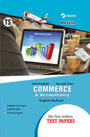 Intermediate   Second Year - COMMERCE & ACCOUNTANCY (English Medium) - Test Papers - Telangana - Vikram Books
