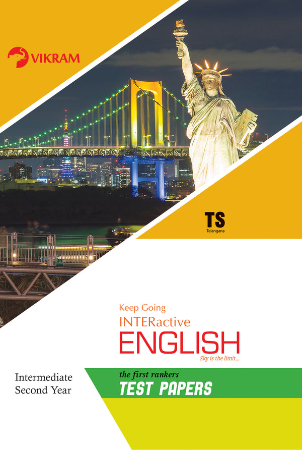 Intermediate  Second year ENGLISH (INTER active) Test Papers - Telangana