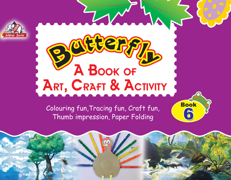Vikram - Butterfly A Book of ART, CRAFT & ACTIVITY Book - 6