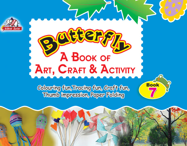Vikram - Butterfly A Book of ART, CRAFT & ACTIVITY Book - 7