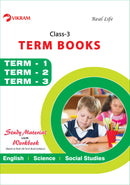 Description Vikram Real Life Class - 3 : Term Books : (Term - 1, Term - 2, Term - 3) Study Material cum Workbooks - Vikram Books