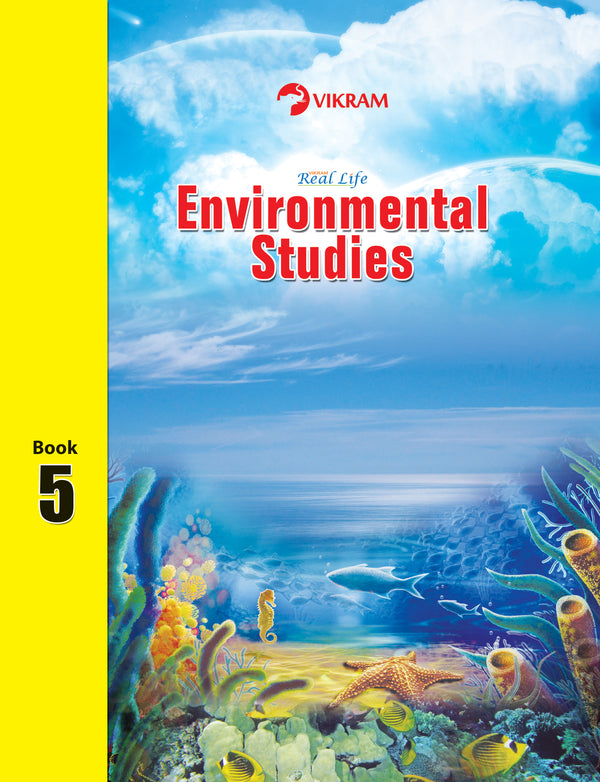 Real Life Environmental Studies Text Book - 5 - Vikram Books
