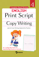 Vikram - ENGLISH Print Script Copy Writing Book - 4 - Vikram Books