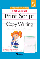 Vikram - ENGLISH Print Script Copy Writing Book - 5 - Vikram Books