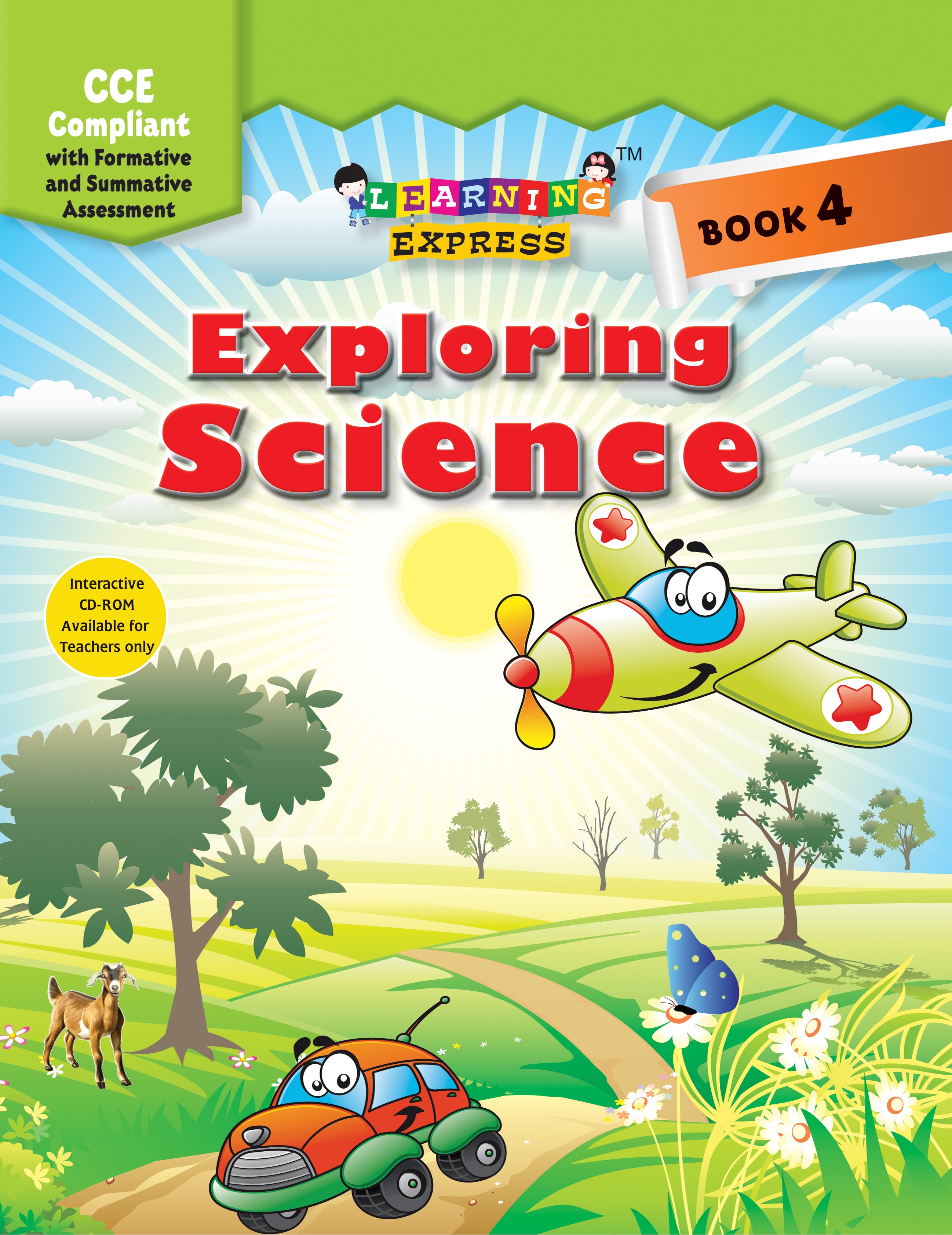 Learning Express EXPLORING SCIENCE Text Book - 4 | Vikram Books