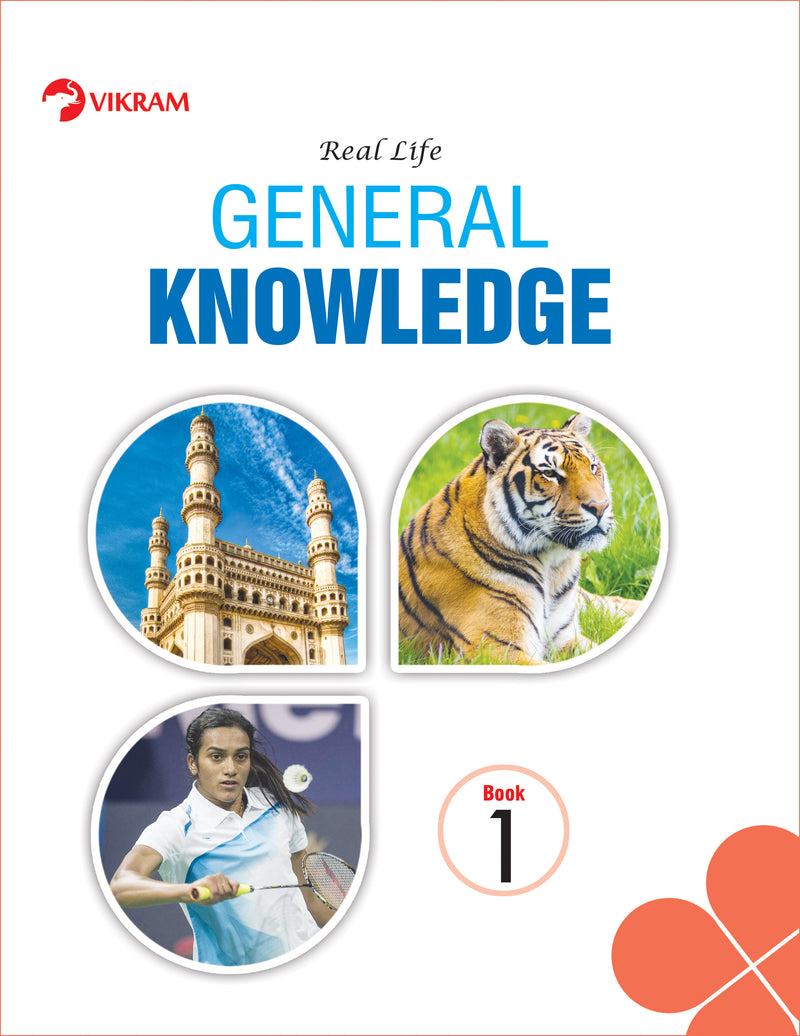 Real Life - GENERAL KNOWLEDGE - Book - 1 - Vikram Books