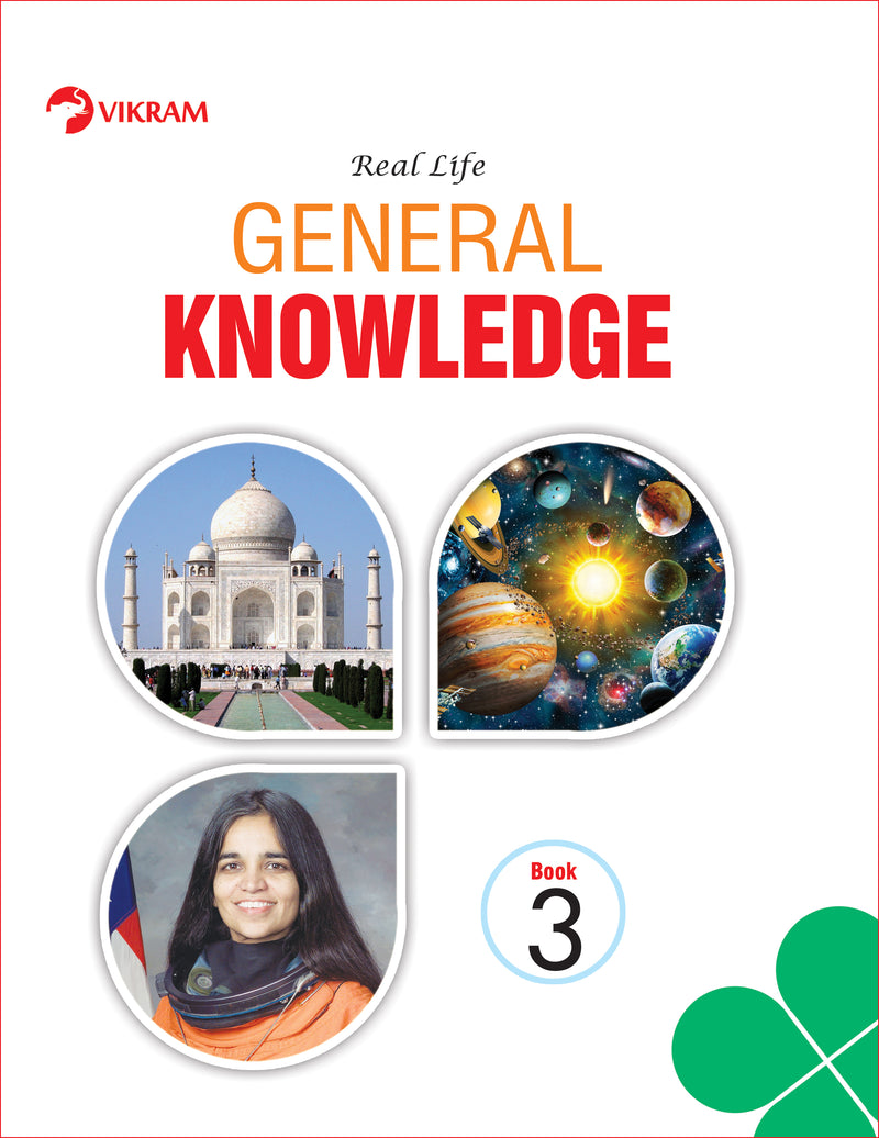 Real Life - GENERAL KNOWLEDGE - Book - 3 - Vikram Books